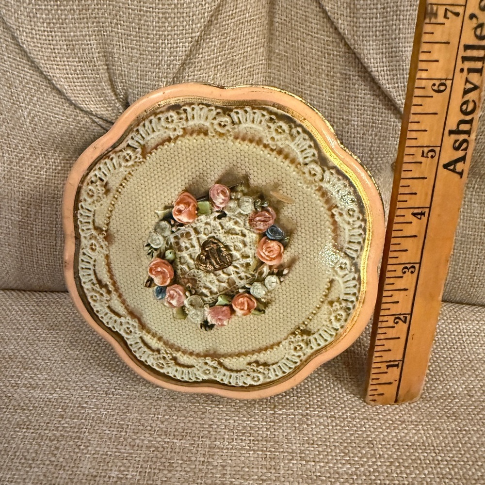 Floral Decorative Avon Tin Cottagecore Floral